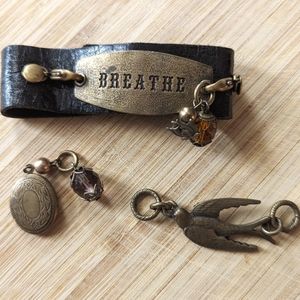 Lenny and Eva Leather Cuff